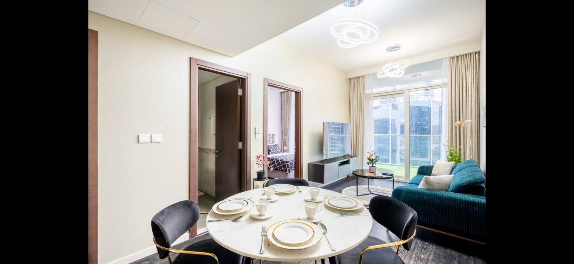 Luxury 2 Bedroom With Burj Khalifa View Dubai Luaran gambar